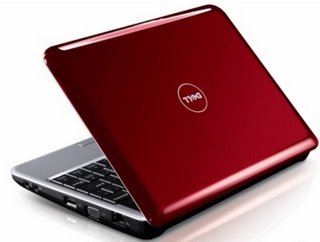 dell inspiron mini 10 red color large image 0