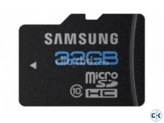 Original Samsung 32 GB class 10 sd card with warranty