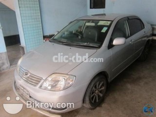 x corolla limeted edittion 2003