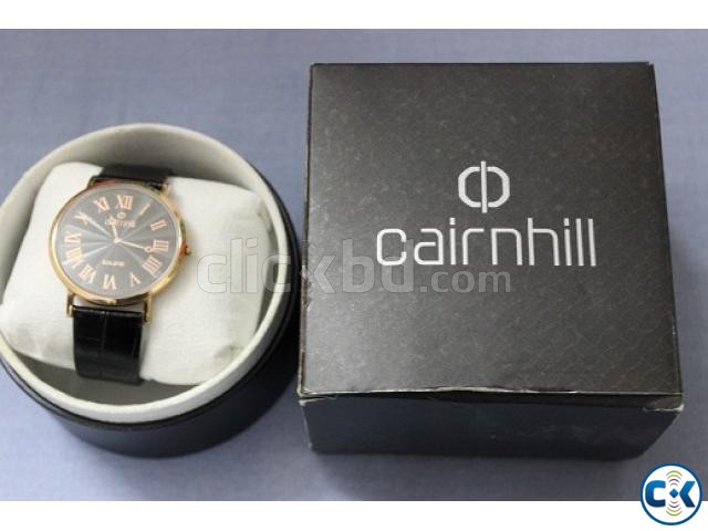 New Cairnhill male watch black  large image 0