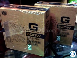 New Intact PSU- Cooler Master 600W 80 plus Bronze Certified