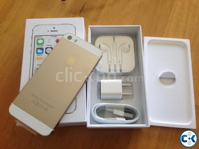 Brand New Apple iPhone 5S Gold in Box large image 0