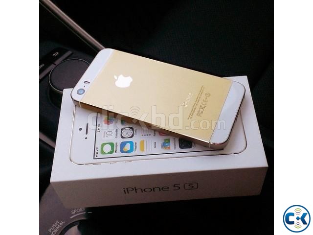 Brand New Apple iphone 5s 64GB Golden color large image 0
