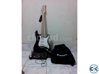 Brand new Electric guitar with gig bag and processor