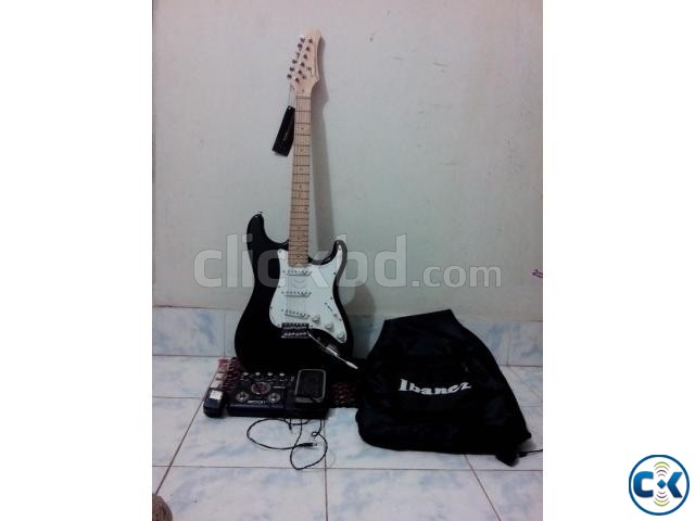 Brand new Electric guitar with gig bag and processor large image 0