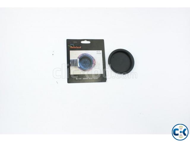 Acoustic guitar sound hole cover feedback buster Black  large image 0