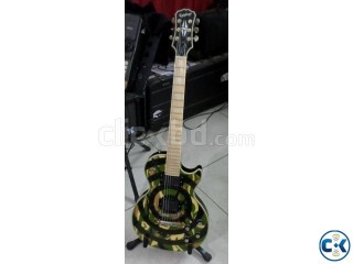 Zakk Wylde Bulls Eye Epyphone Guitar