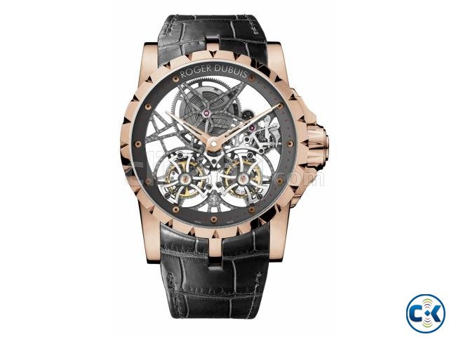 Roger Dubuis Excalibur Skeleton Tourbillon rosegold Watch large image 0