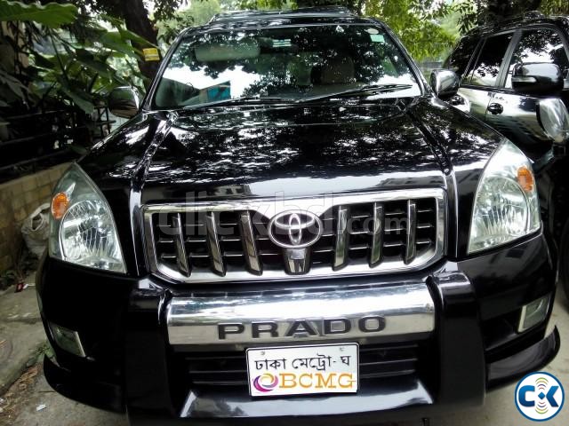 Black Prado 2012 For Rent In Dhaka large image 0