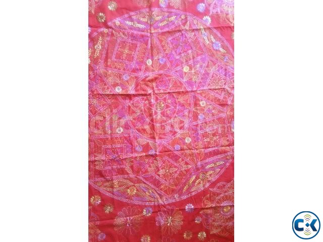 NAKSHI BED SHEET wit Pillow cover large image 0