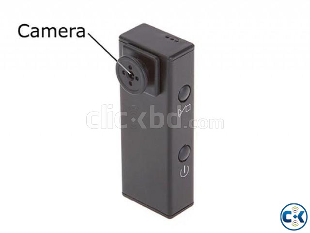 32GB SPY BUTTON 720P large image 0