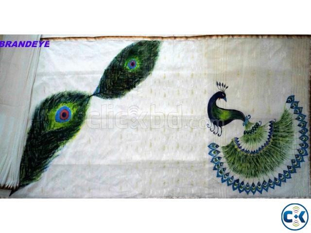 Saree-peacock 2 large image 0