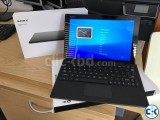 Xperia Z4 Tablet with Keyboard.