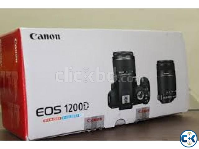 Canon EOS 1200D 18-55 mm Lens Telephoto Zoom DSLR Camera large image 0