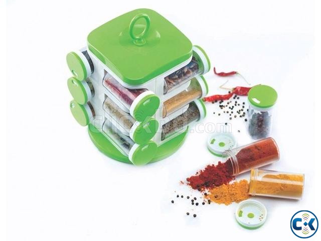 Jony Rotating Spice Rack masala rack Green large image 0