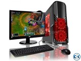 GAMING PC i5 3rd GEN 4GB 320GB 17 LED