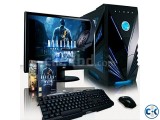 Gaming PC_ 2nd gen i5 8Gb 1Tb 19 Led