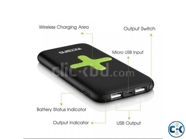 Wireless Charging Power Bank 7000 mAh large image 0