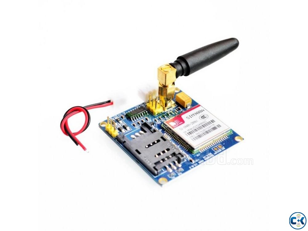 Unlocked SIM900A GSM Module With Antenna large image 0