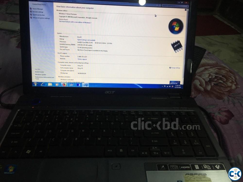 Acer Aspire 5740 large image 0