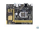 Asus H81M-P Core i3 4160 4th gen 4x2- 8gb ddr3 1600 bus.