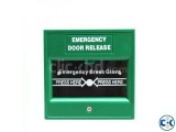Fire break glass button