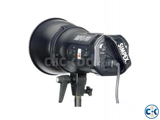 Simpex-Pro 3500 N Studio Strobe Light with 60 60cm Softbox large image 0
