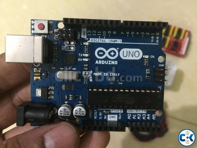 Arduino uno R3 Cnc shield v3 Nema17 large image 4