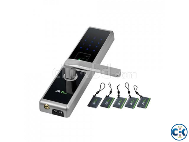 Electronic Door Lock Fingerprint Handle Door Lock for Home large image 3