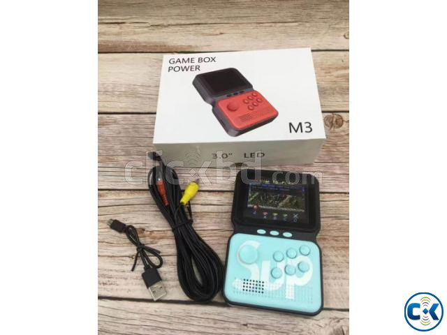 M3 Game Box Built-in 900 Retro Classic Games in Mini Handhel large image 3