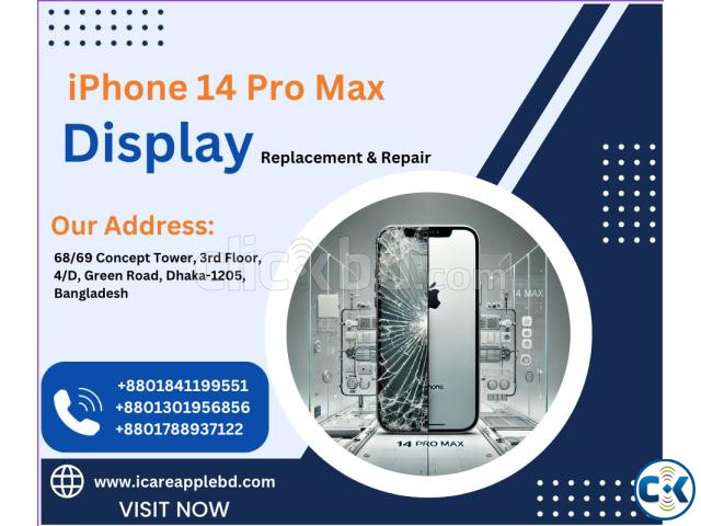 iPhone 14 Pro Max Display Replacement Repair Service BD large image 0