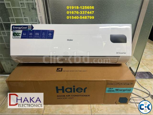 Brand New 1.6 Ton Haier HSU-19EnergyCool Pro DC Inverter AC large image 1