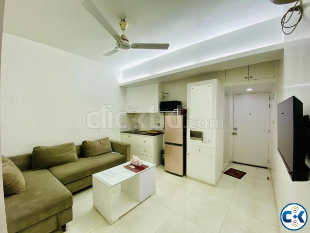 Premium 2-Room Studio Apartment Rent in Bashundhara R large image 1