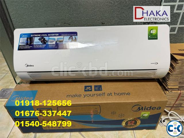 Midea 1 Ton MSI12CRDN8-AG1 Inverter AC Price BD large image 0