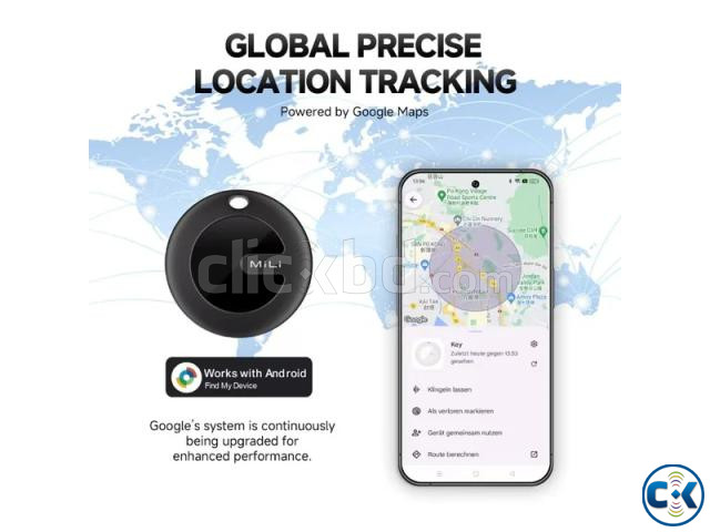 MiLi MiTag Android Location Tracker Device Compatible with large image 2