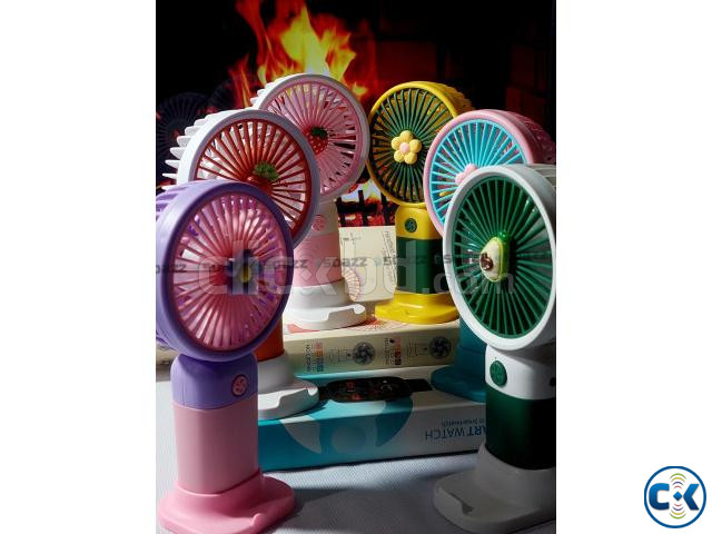 Mini Handheld Fan গরমের কষ্ট থেকে মুক্তি large image 4