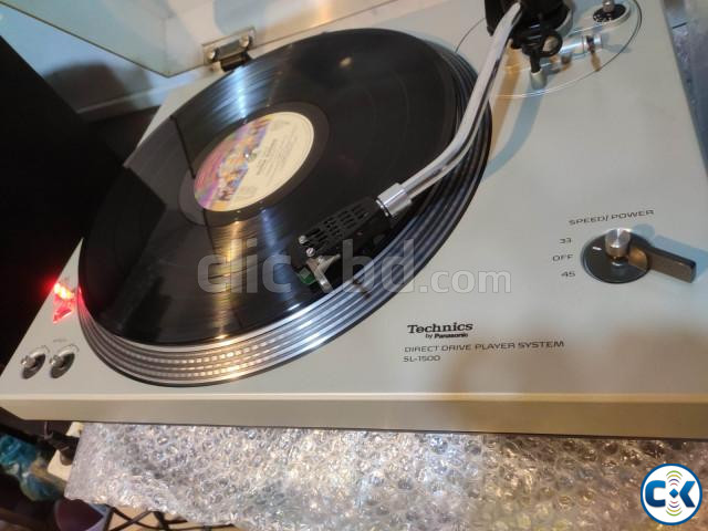 Technics SL-1500 Direct Drive Turntable large image 1