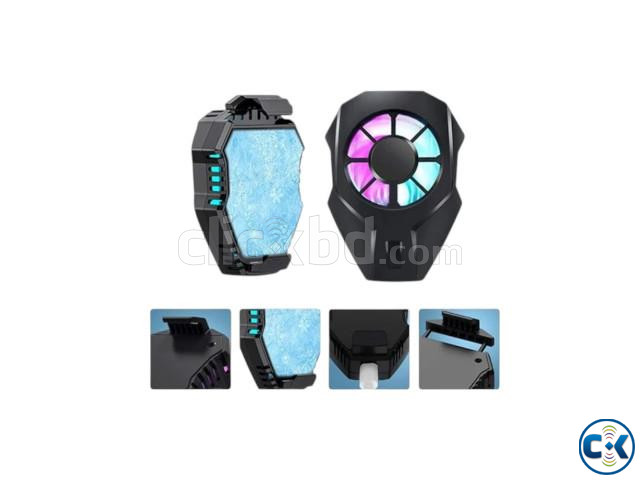 Mobile Phone Radiator Cooler Fan Black large image 1