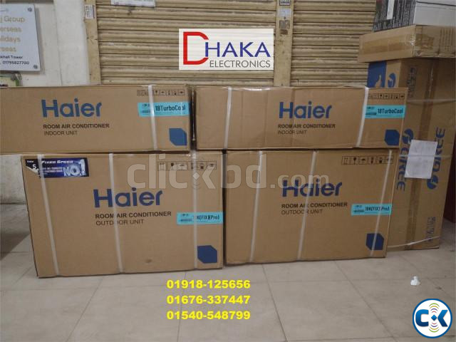 Haier 1 Ton HSU-12TurboCool Split AC Price BD large image 1