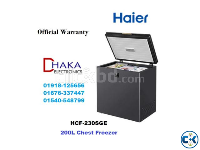 Haier 200L HCF-230SGE Deep Freezer Price BD large image 2