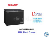 Sharp 230L SCF-K320X-BK2 Chest Freezer