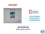 Sharp 230L SCF-K320X-SL2 Chest Freezer