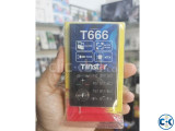 Tinstar T666 Galaxy Mini Card Phone Dual Sim Black