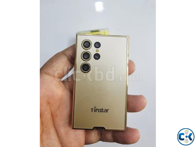 Tinstar T666 Galaxy Card Phone Dual Sim Gold large image 1