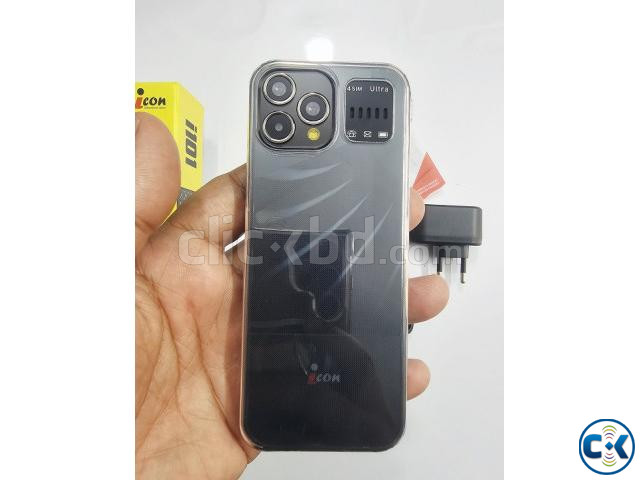 icon i101 Mica Button Phone Four Sim Black large image 4
