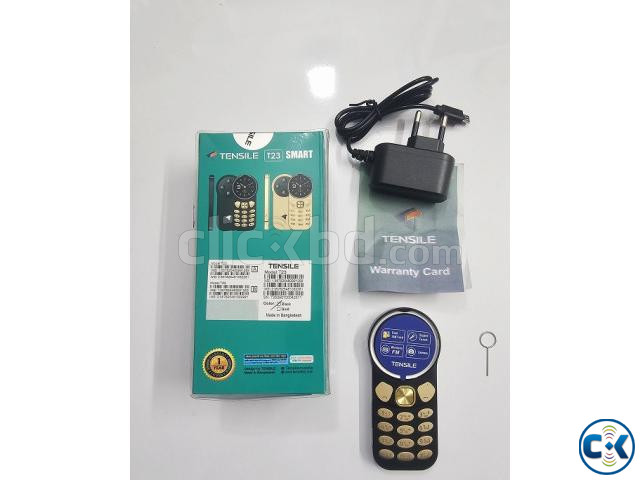 Tensile T23 Smart Button Phone Magic Voice BT Dial Black large image 1