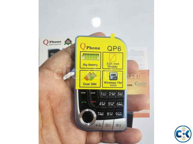 Qphone QP6 Feature Phone Magic Voice Blue large image 0