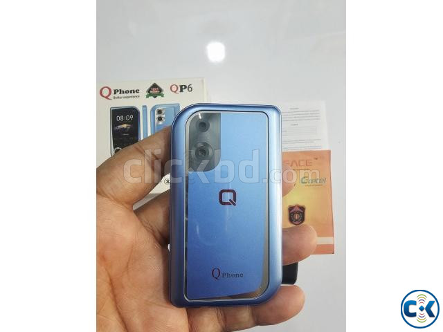Qphone QP6 Feature Phone Magic Voice Blue large image 3