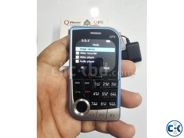Qphone QP6 Feature Phone Magic Voice Blue large image 4