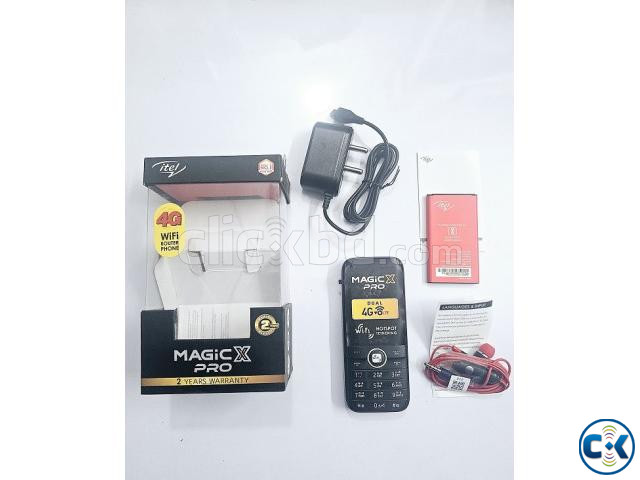 itel Magic X Pro 4g Wifi Button Phone large image 1
